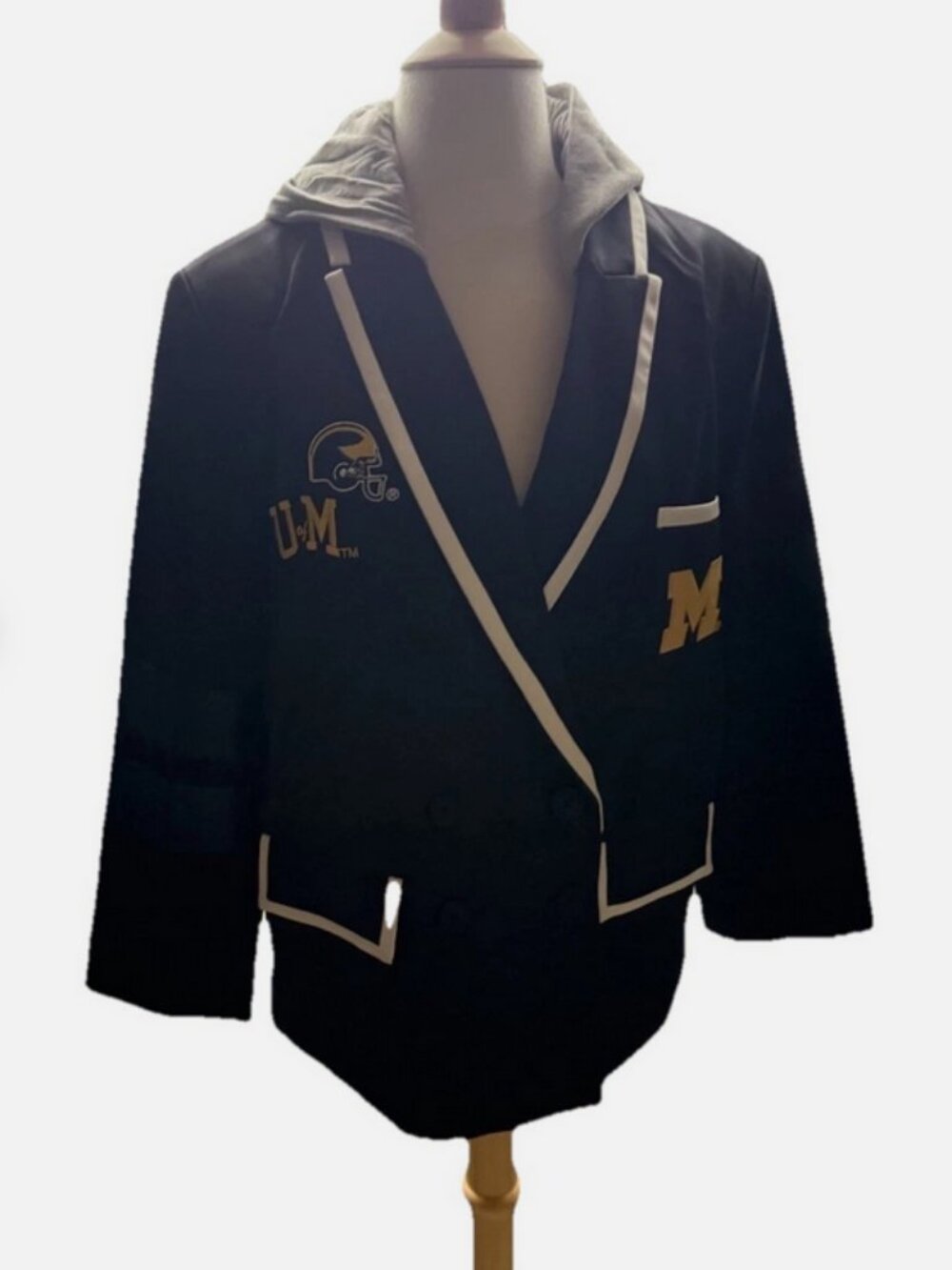 The Wild Collective x Anthropologie NCAA NWT Blazer University of Michigan S
